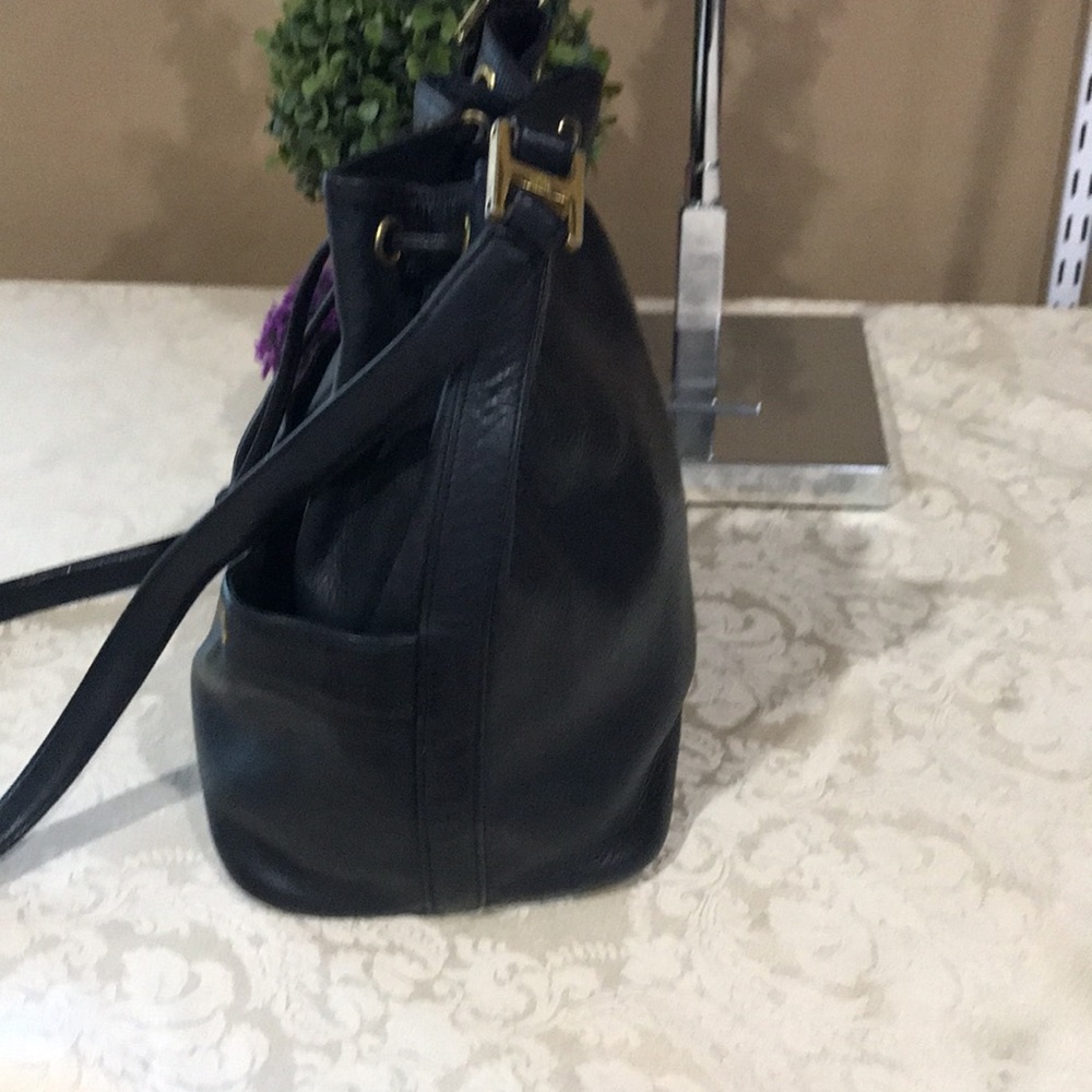 MCM Leather Bucket Bag - Picture 10 of 14